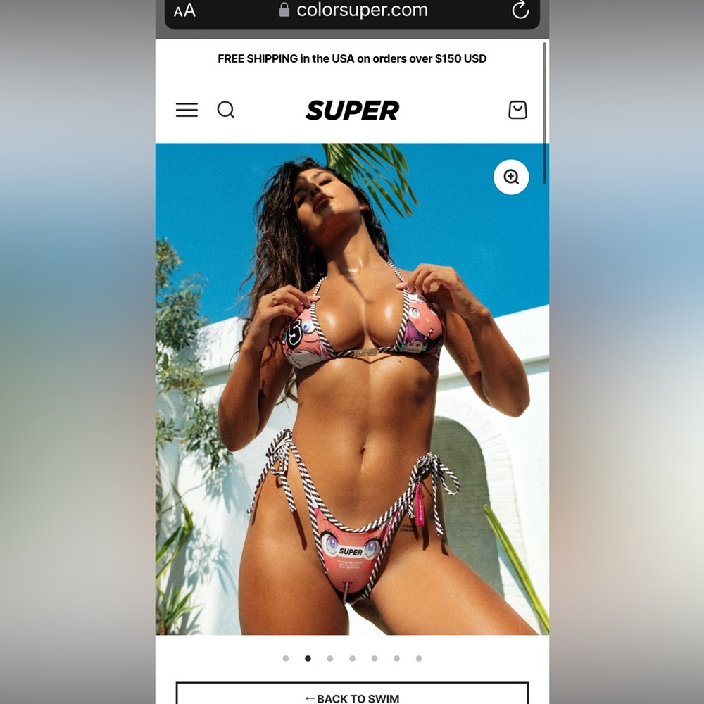 Anime Colorsuper Bikini